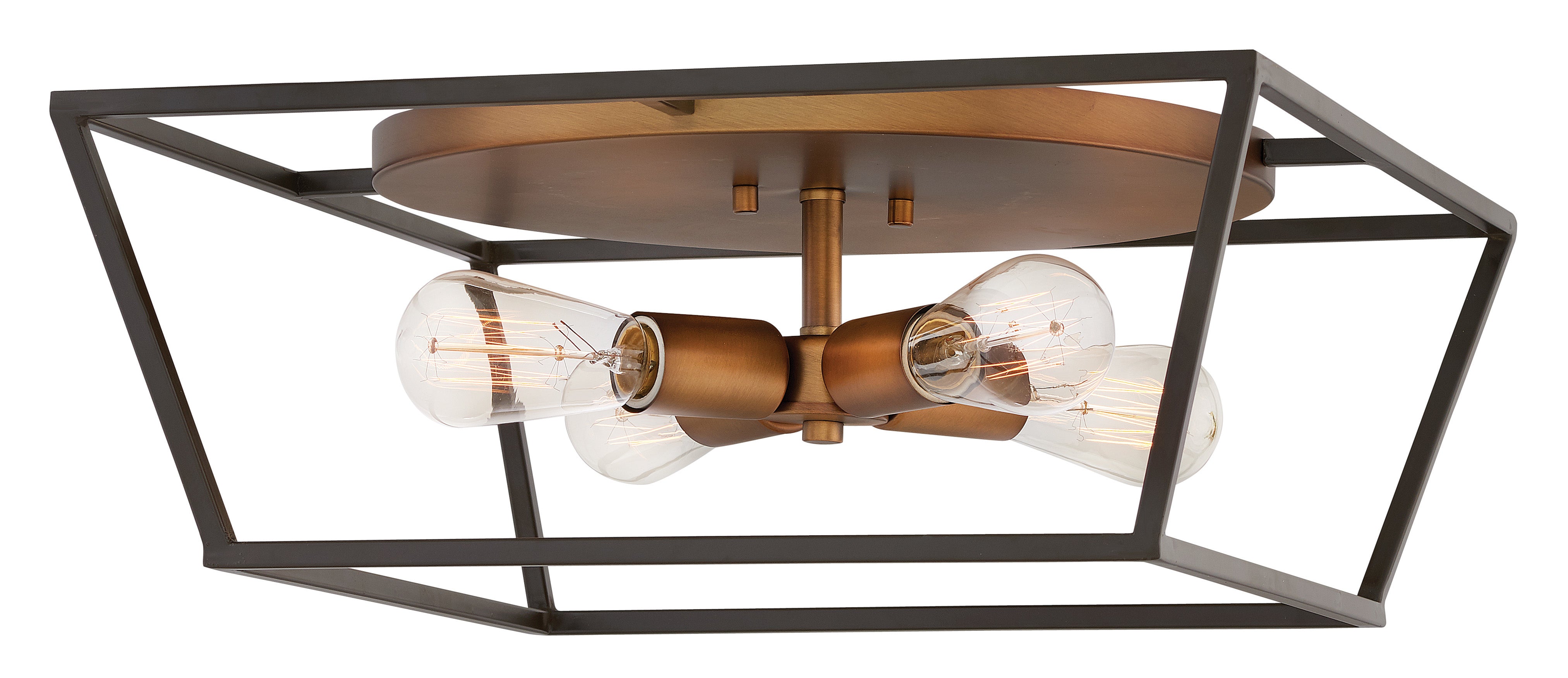 FULTON Plafonnier Bronze - 3331BZ | HINKLEY