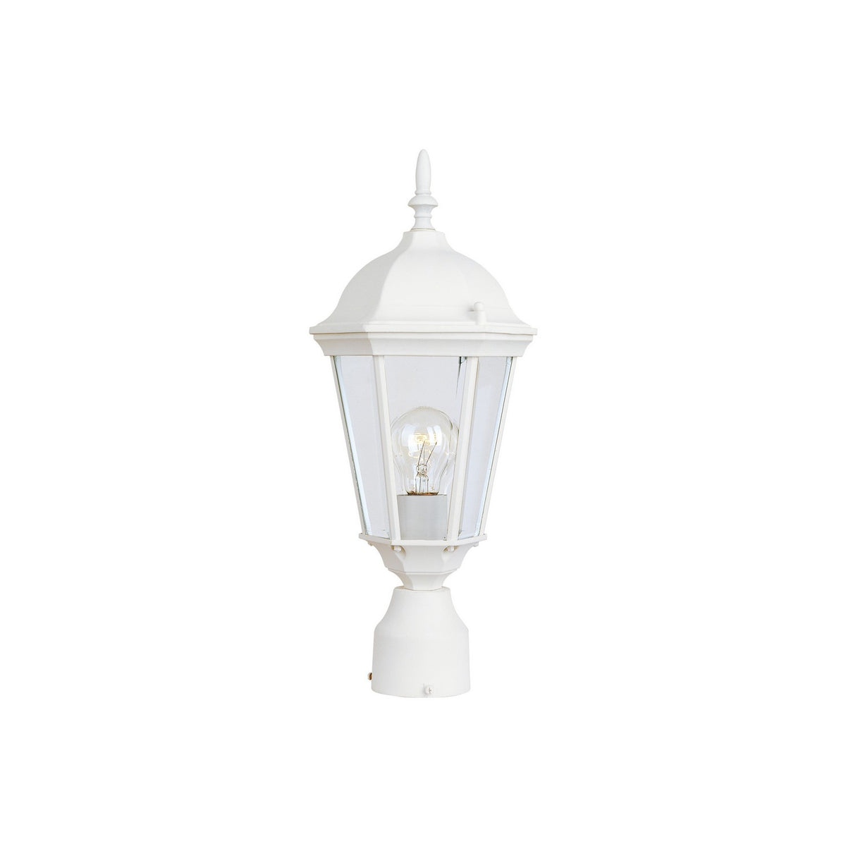 Maxim - 1001WT - One Light Outdoor Pole/Post Lantern - Westlake - White