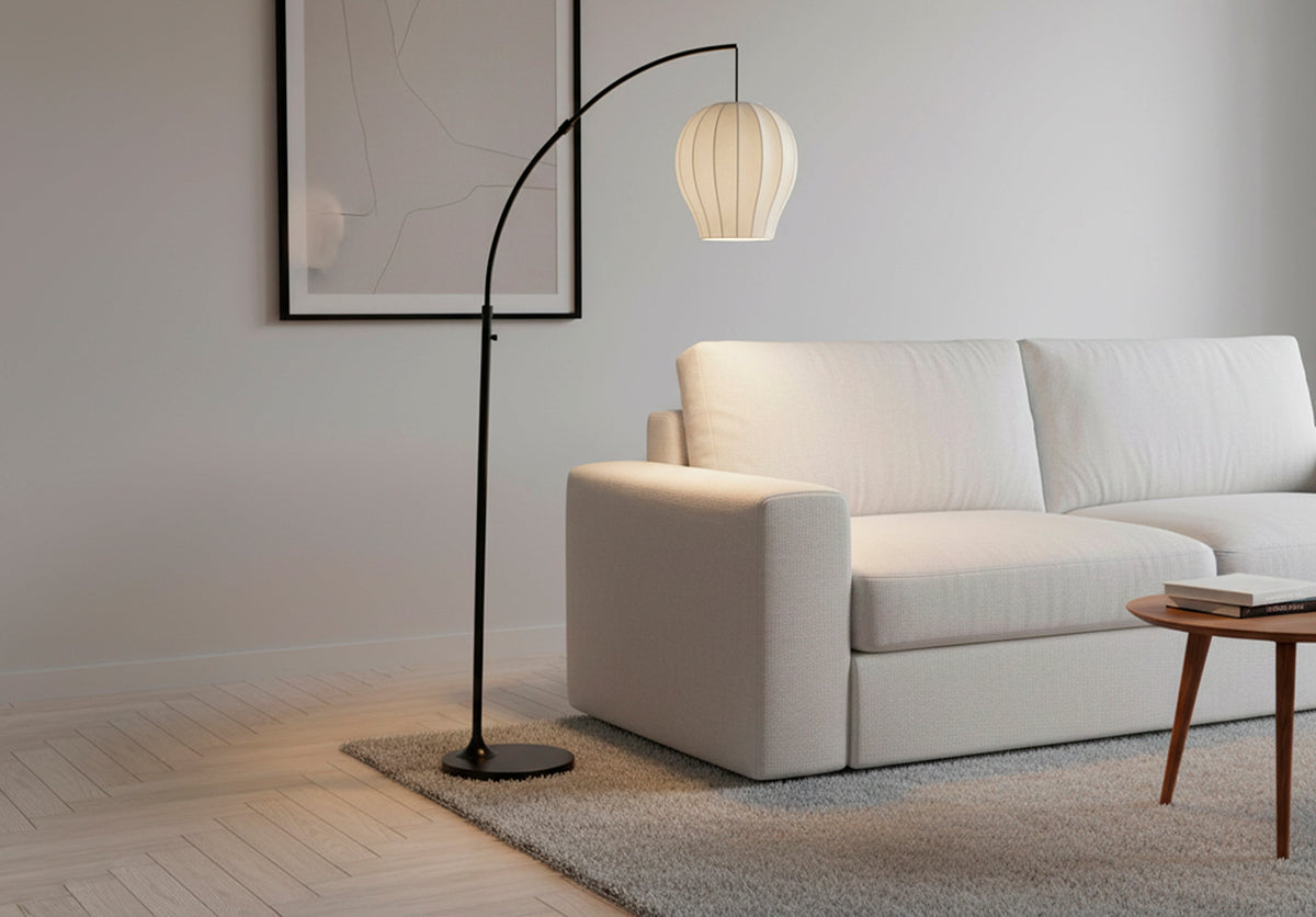 Lampadaire arqué | Fitz — Adesso