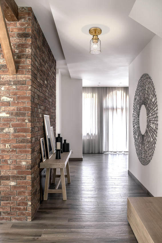 KINSLEY Flush mount Gold - 340F1-HG | Z-LITE