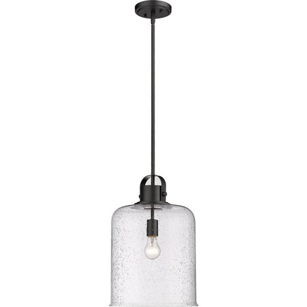 KINSLEY Suspension simple Noir - 340P12-MB | Z-LITE
