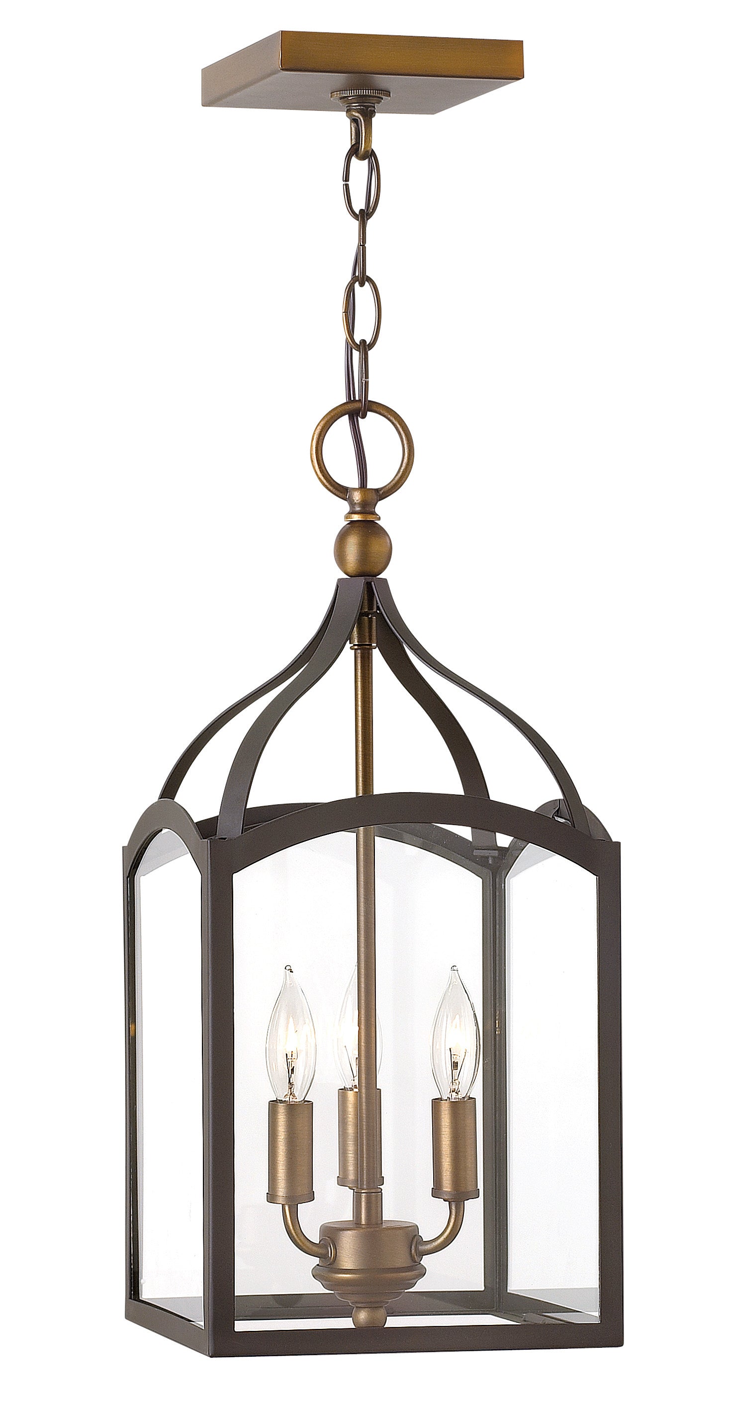 CLARENDON Chandelier Bronze - 3413BZ | HINKLEY