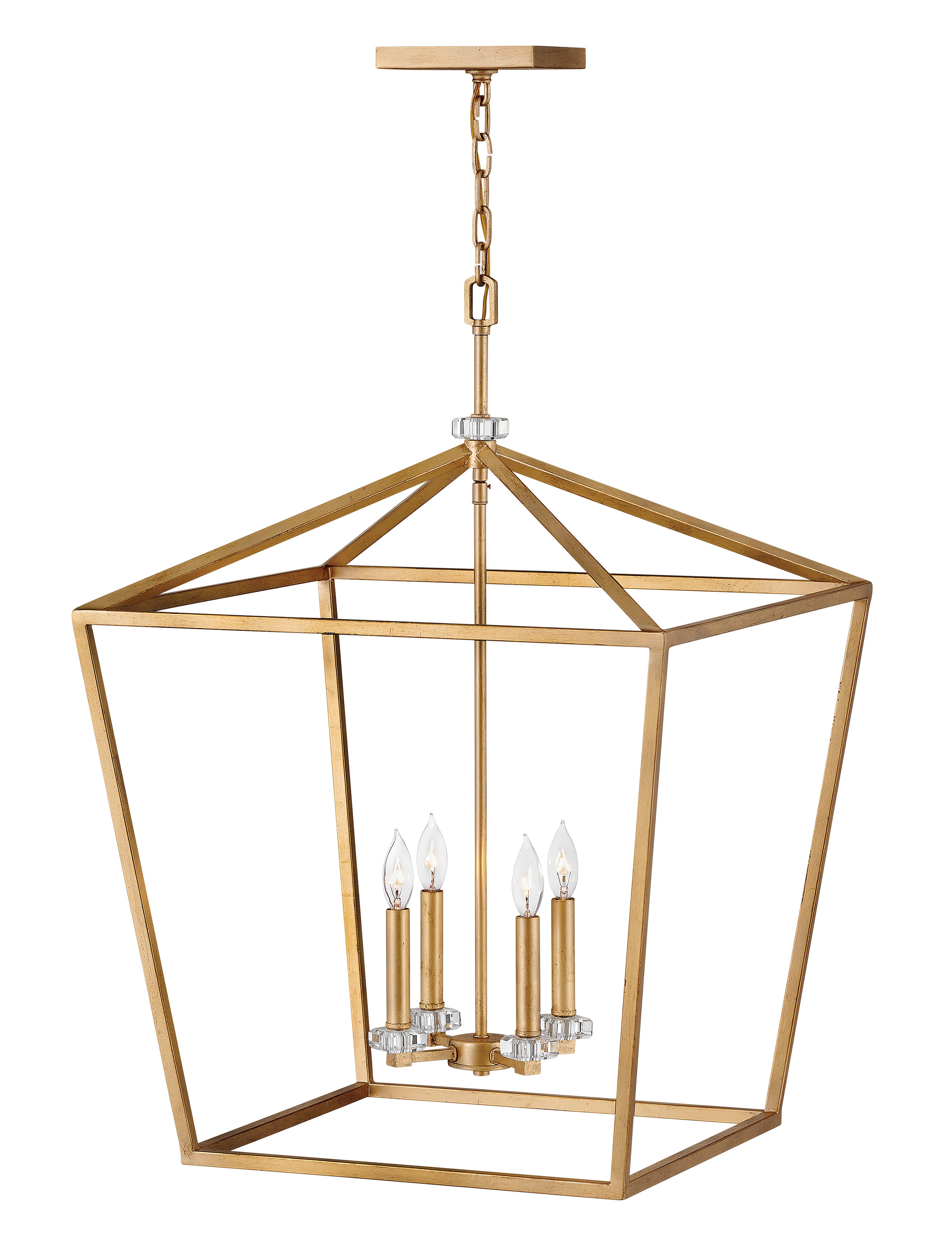 STINSON Chandelier Or - 3538DA | HINKLEY