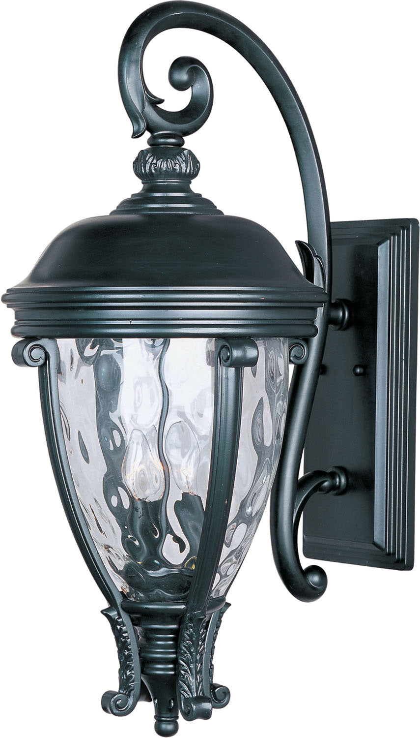 Maxim - Lanterne murale extérieure 3 lumières | Camden VX - 41426WGBK