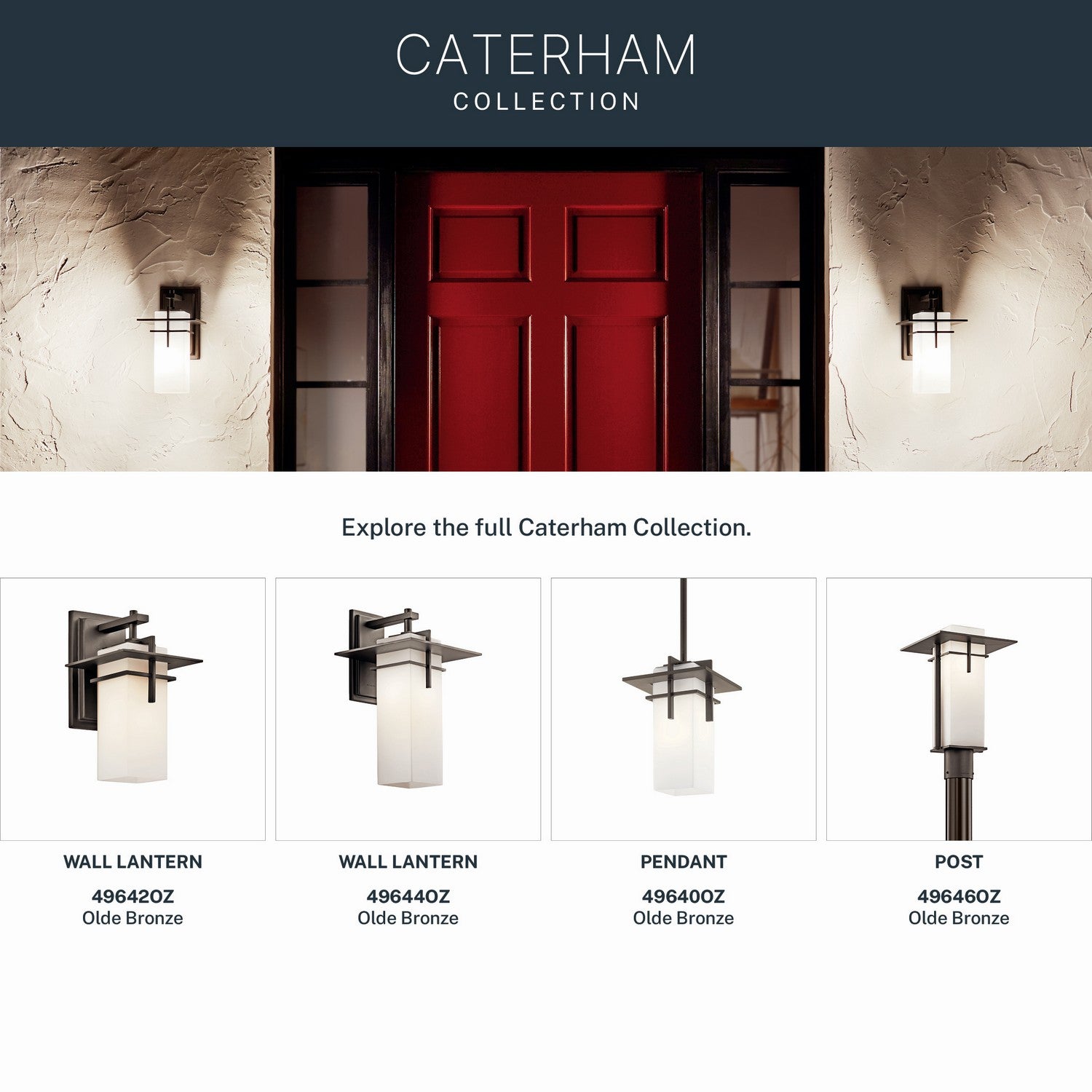 Suspension extérieure 1 lumière | Caterham