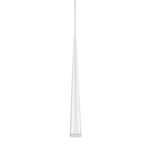 MINA Pendant White INTEGRATED LED - 401215WH-LED | KUZCO