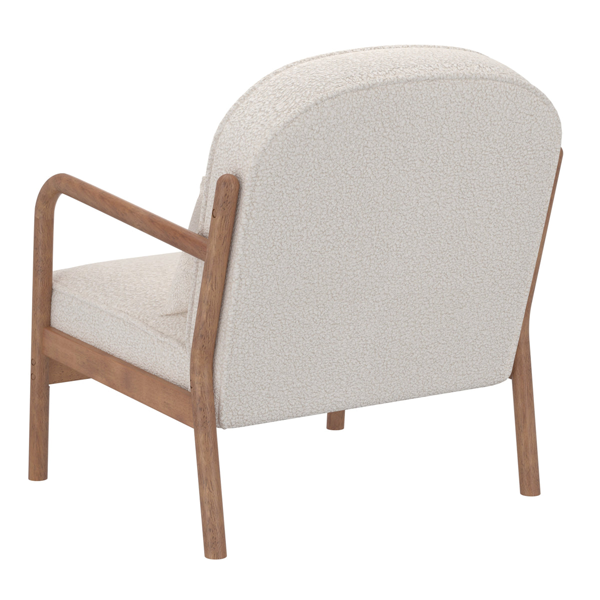 Fauteuil en tissu bouclé Fani | World Wide