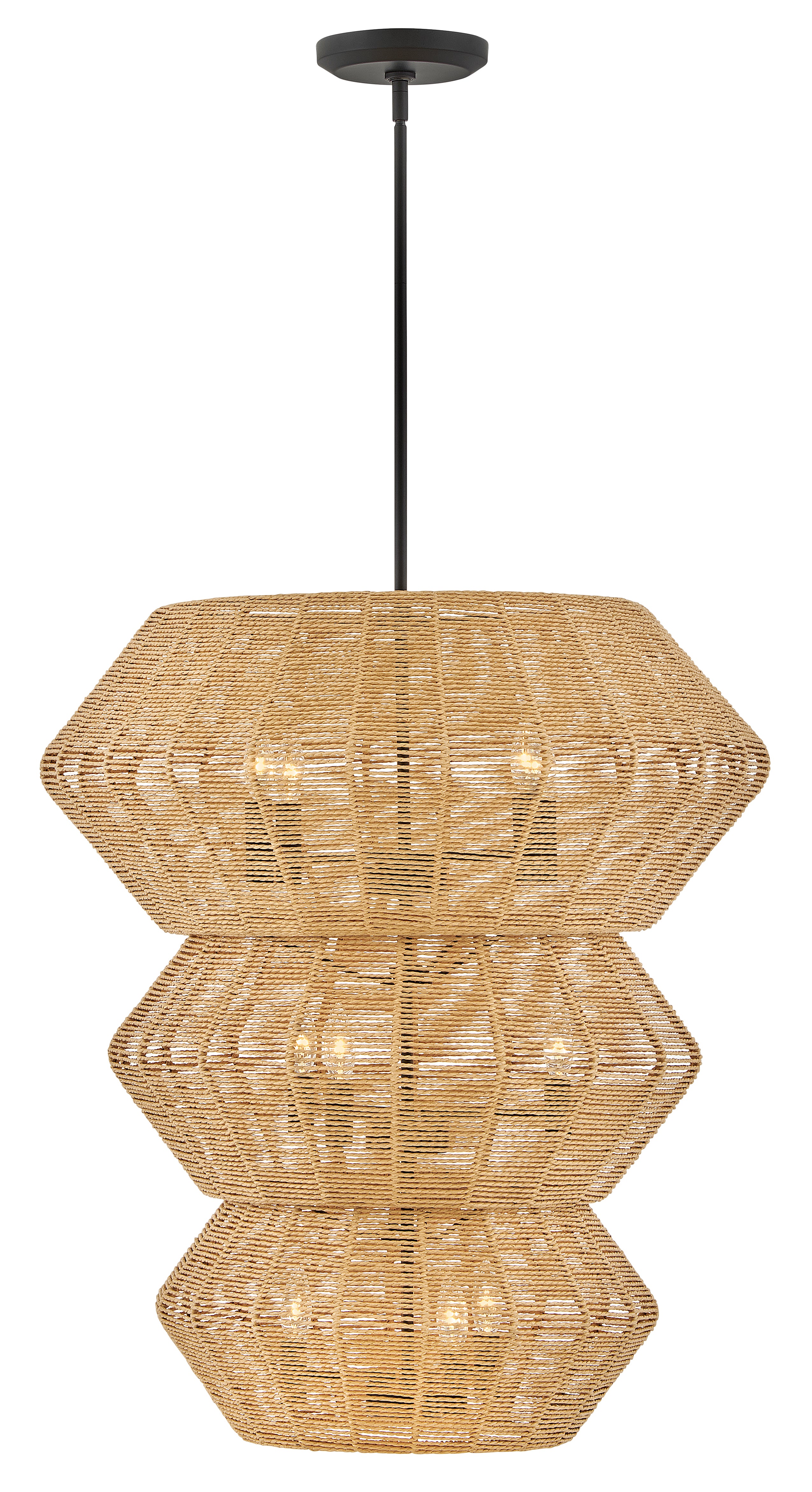 Double XL lustre à plusieurs niveaux