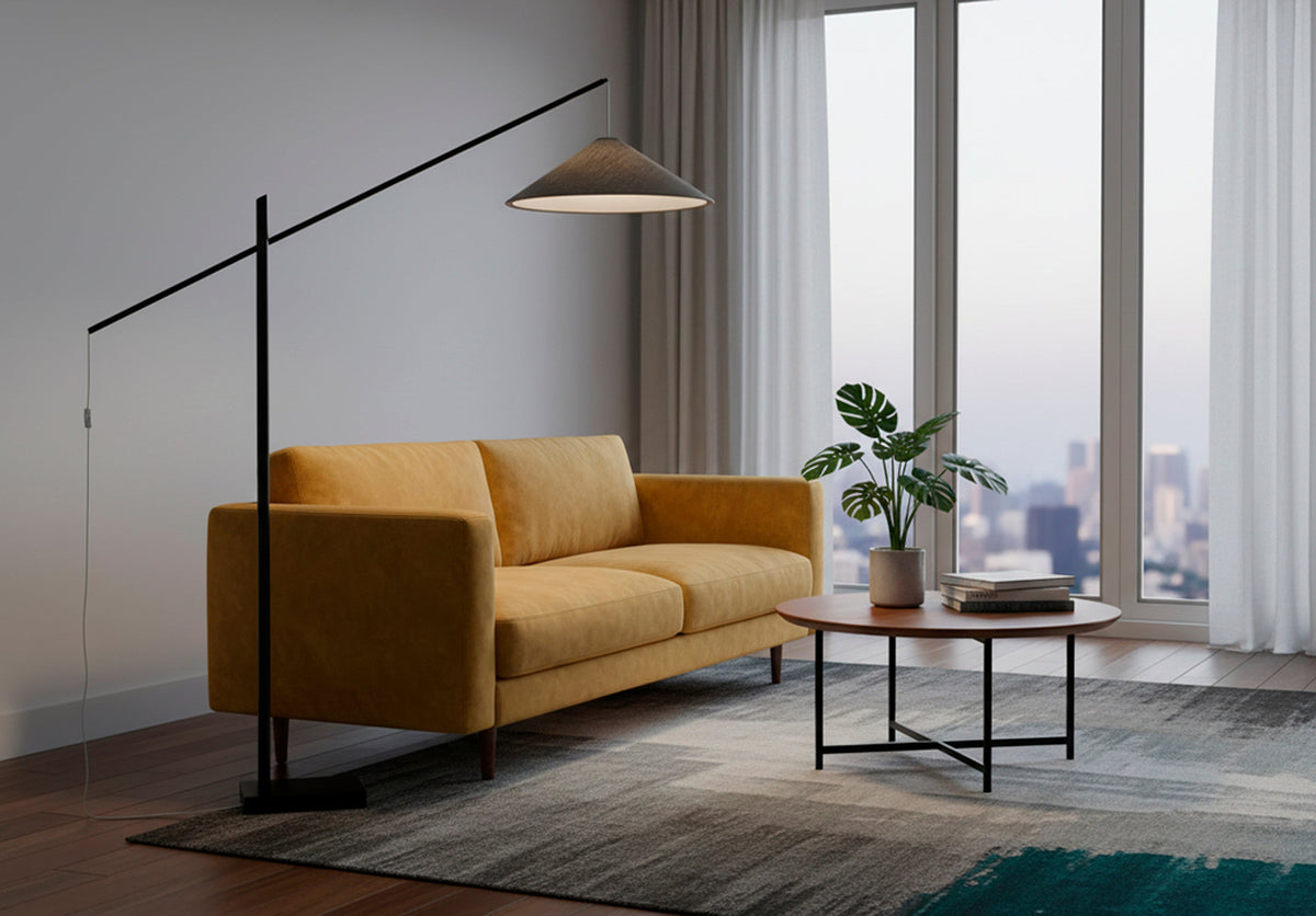 Lampadaire arqué | Hogan — Adesso