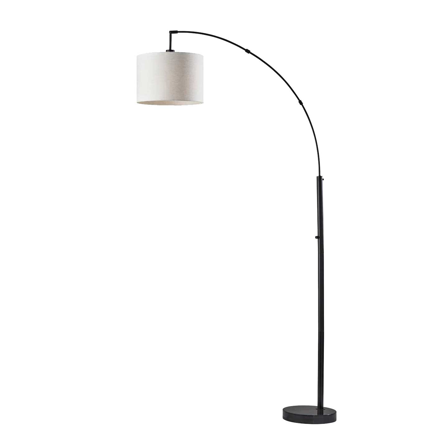 Lampe de plancher Noir | BOWERY