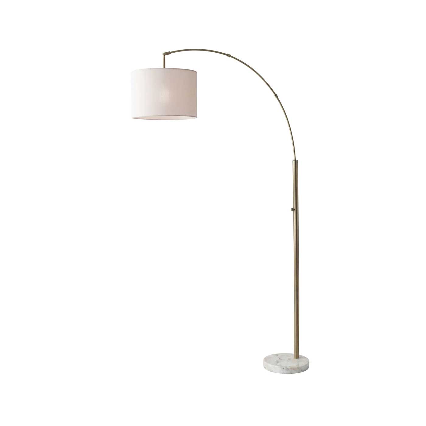 Lampe de plancher Laiton antique | BOWERY