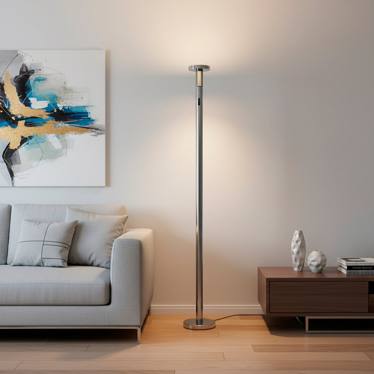 Lampadaire torchère DEL | Modo — Adesso