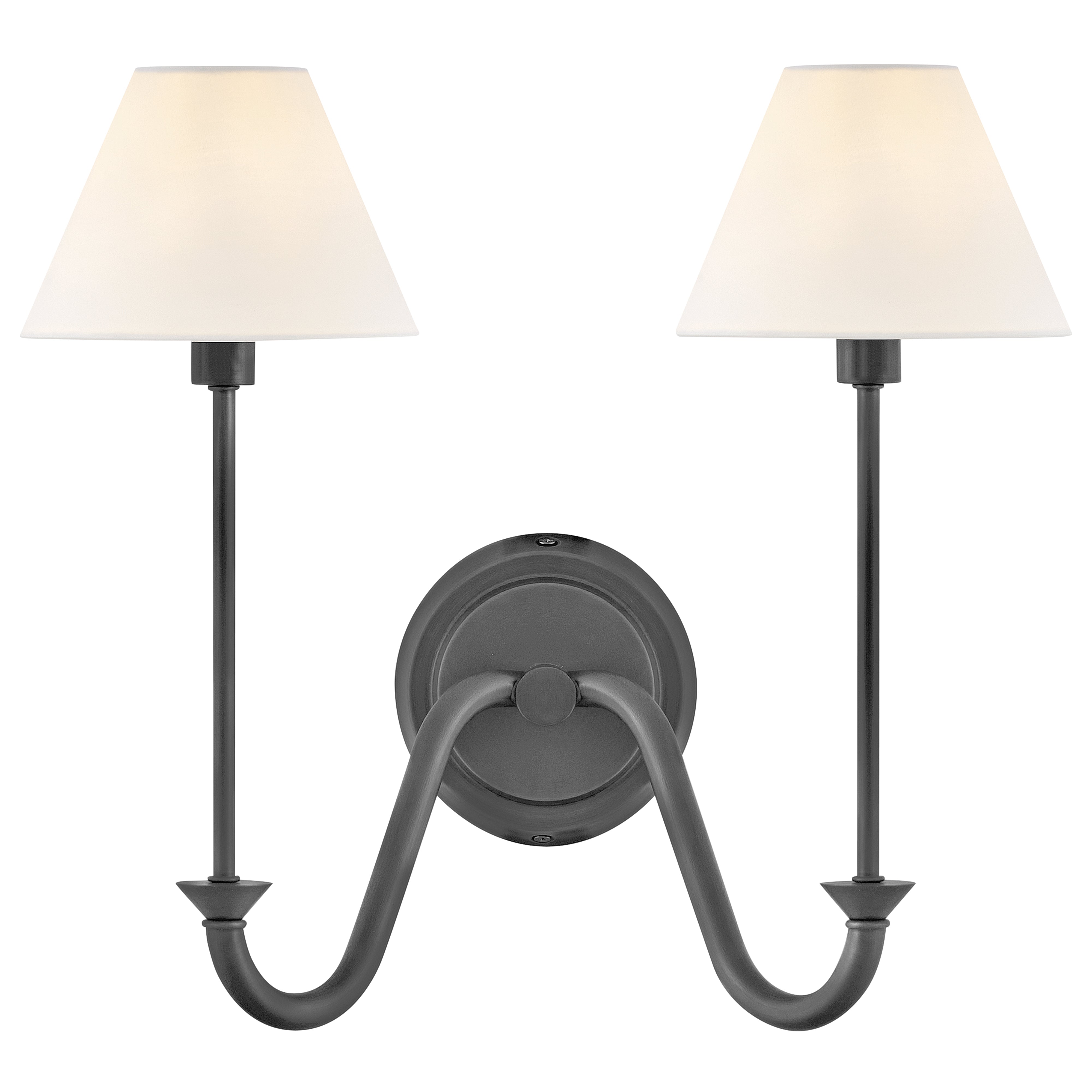 Moyenne applique à deux lumières