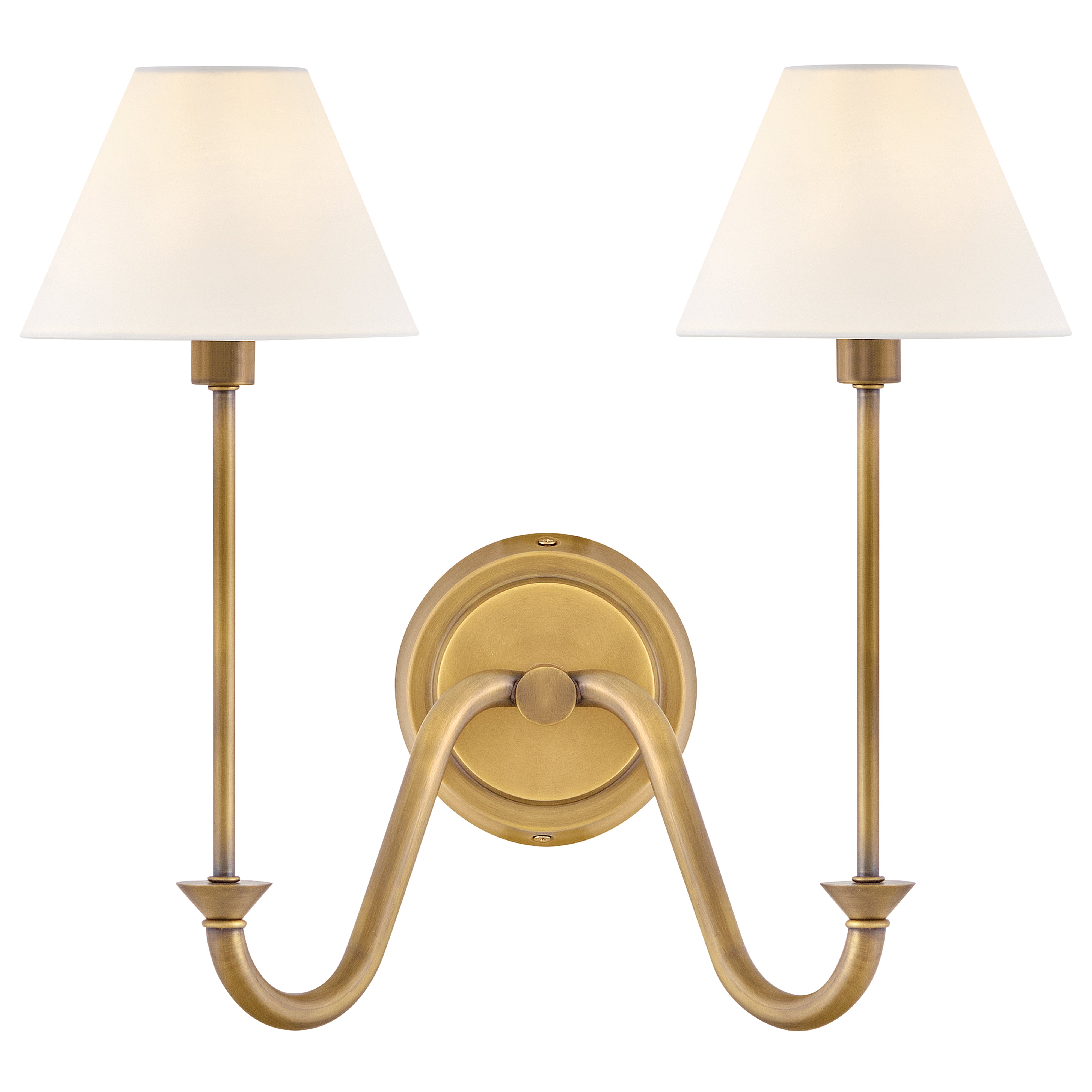 Moyenne applique à deux lumières