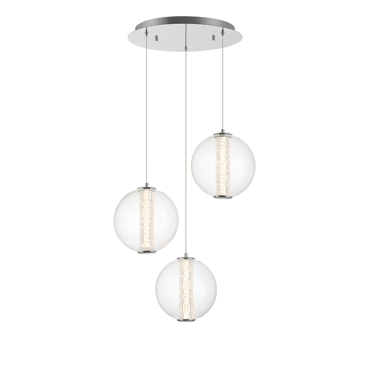 ATOMO Chandelier Chrome - 45736-018 | EUROFASE