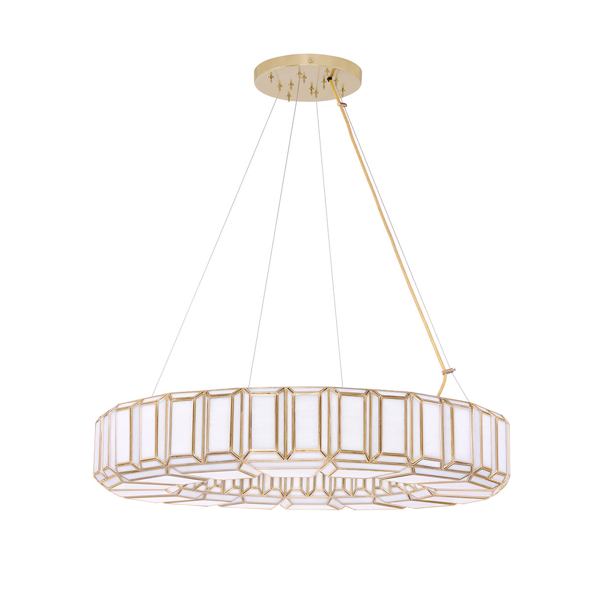BELMONT Chandelier Or - 46469-014 | EUROFASE