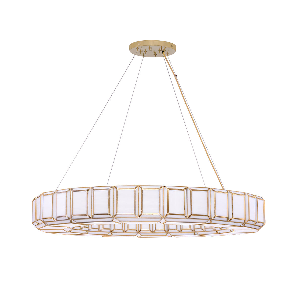 BELMONT Chandelier Or - 46470-010 | EUROFASE