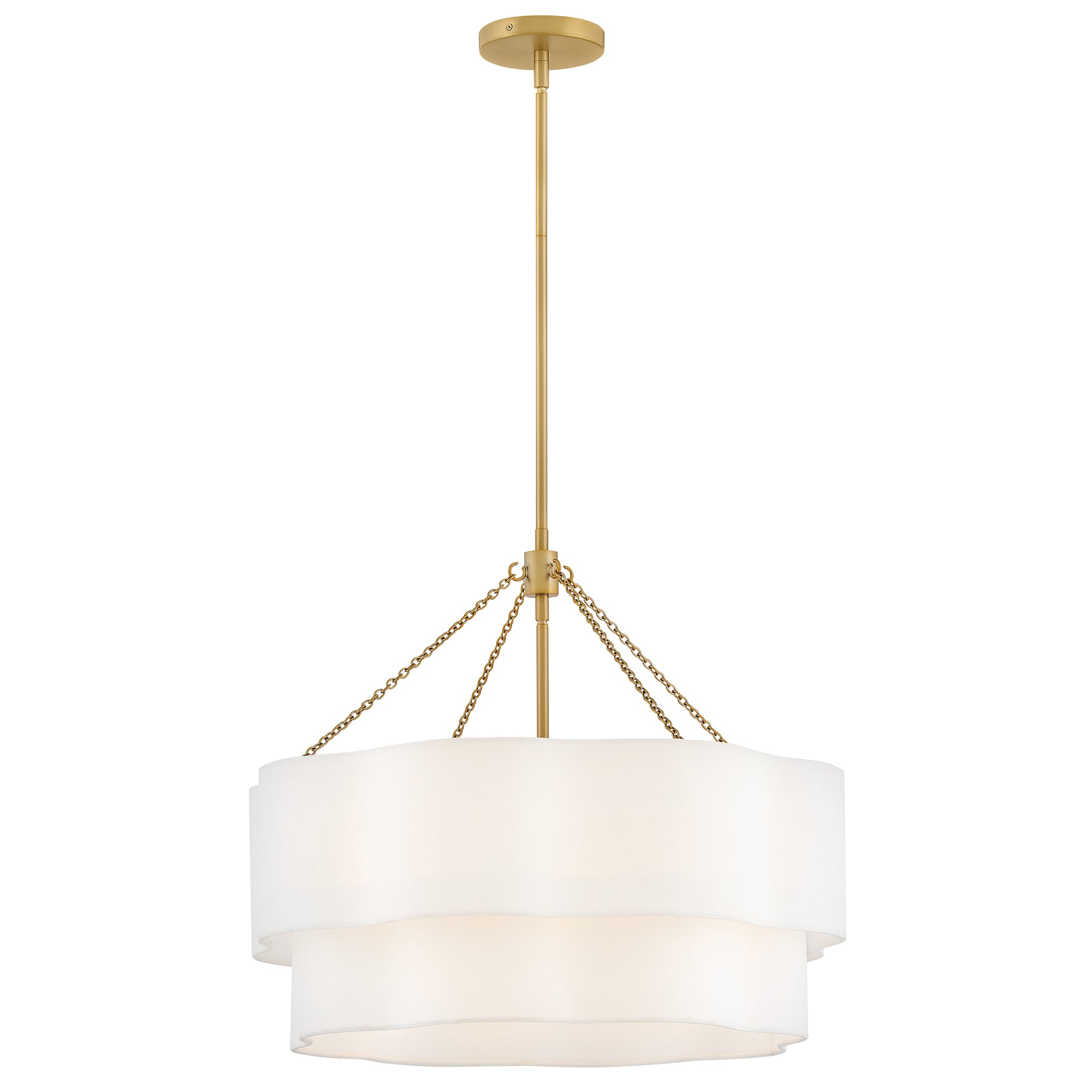 Moyen lustre tambourr