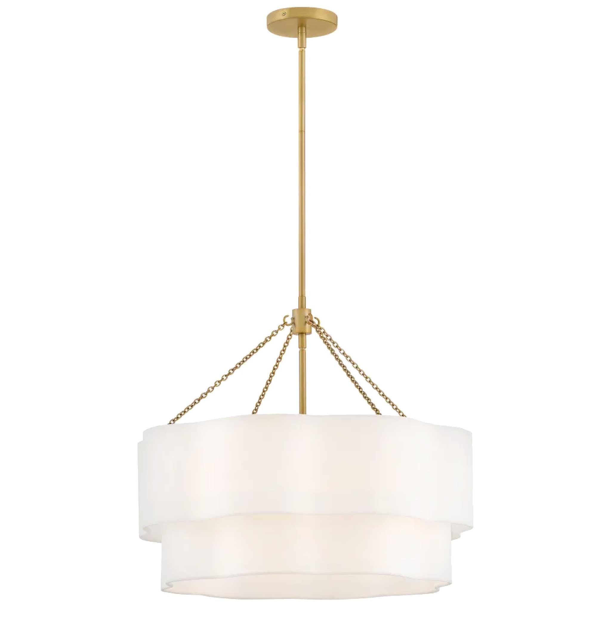 Luminaire suspendu Laiton laqué | GWEN