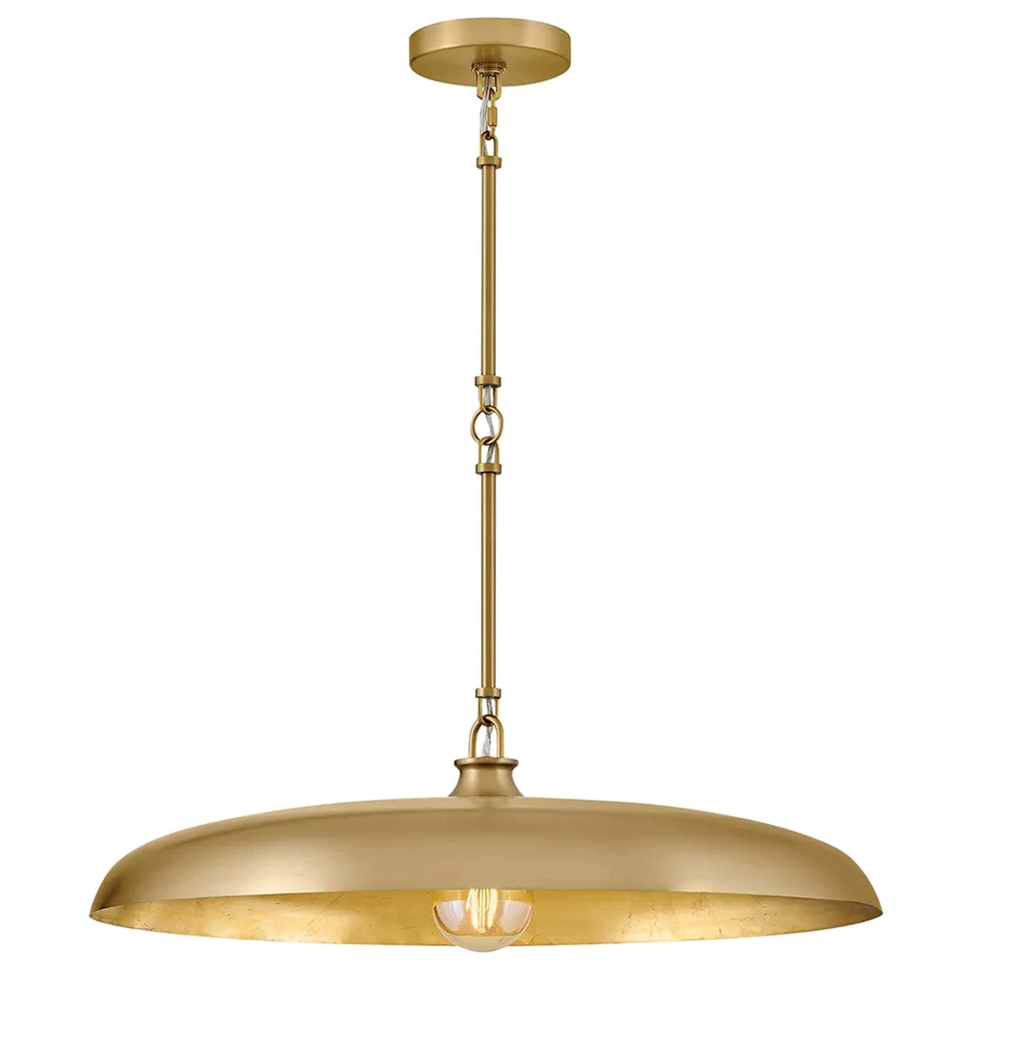 Luminaire suspendu Laiton laqué | SADIE