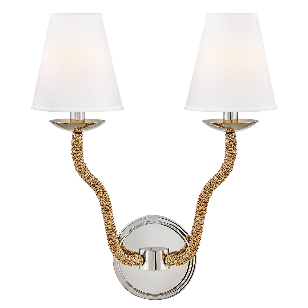 Moyenne applique à deux lumières