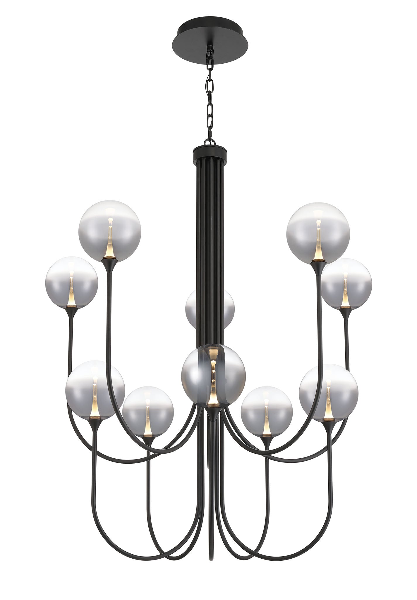 IISA Luminaire suspendu Noir DEL INTÉGRÉ - 48926-027 | EUROFASE