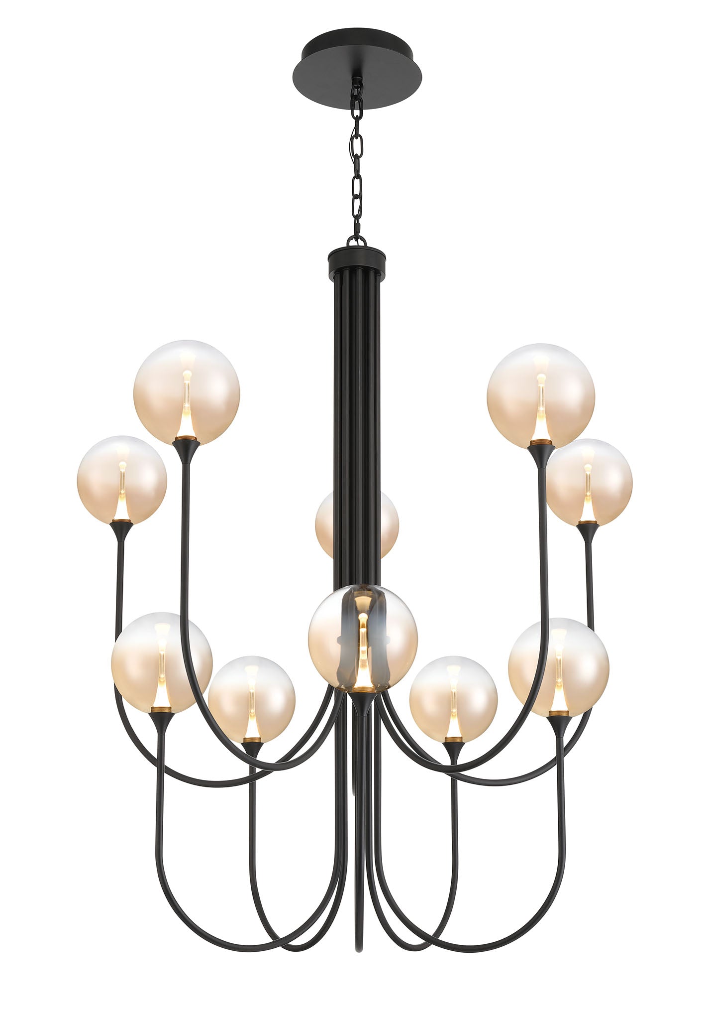 IISA Luminaire suspendu Noir DEL INTÉGRÉ - 48926-032 | EUROFASE