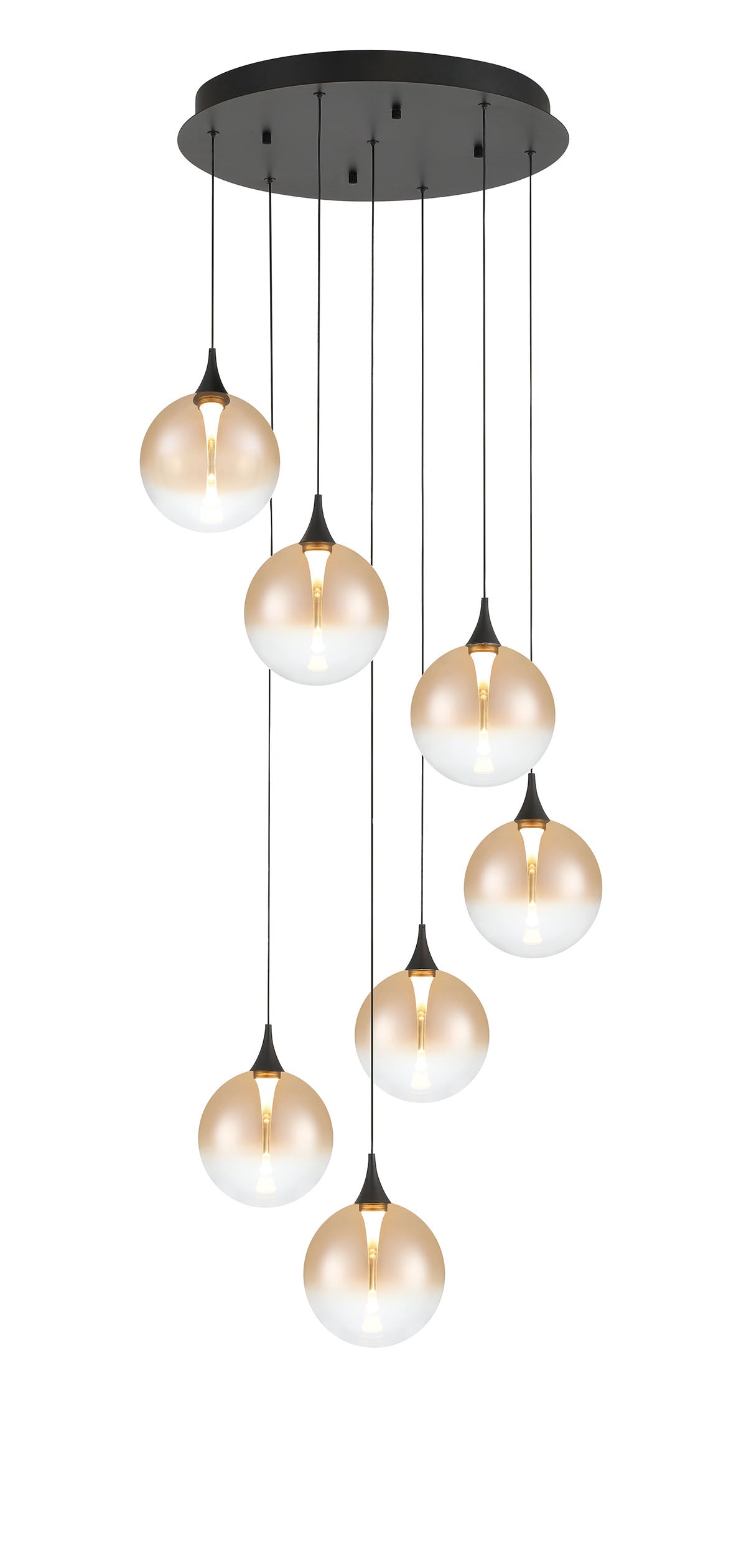 IISA Luminaire suspendu Noir DEL INTÉGRÉ - 48929-035 | EUROFASE