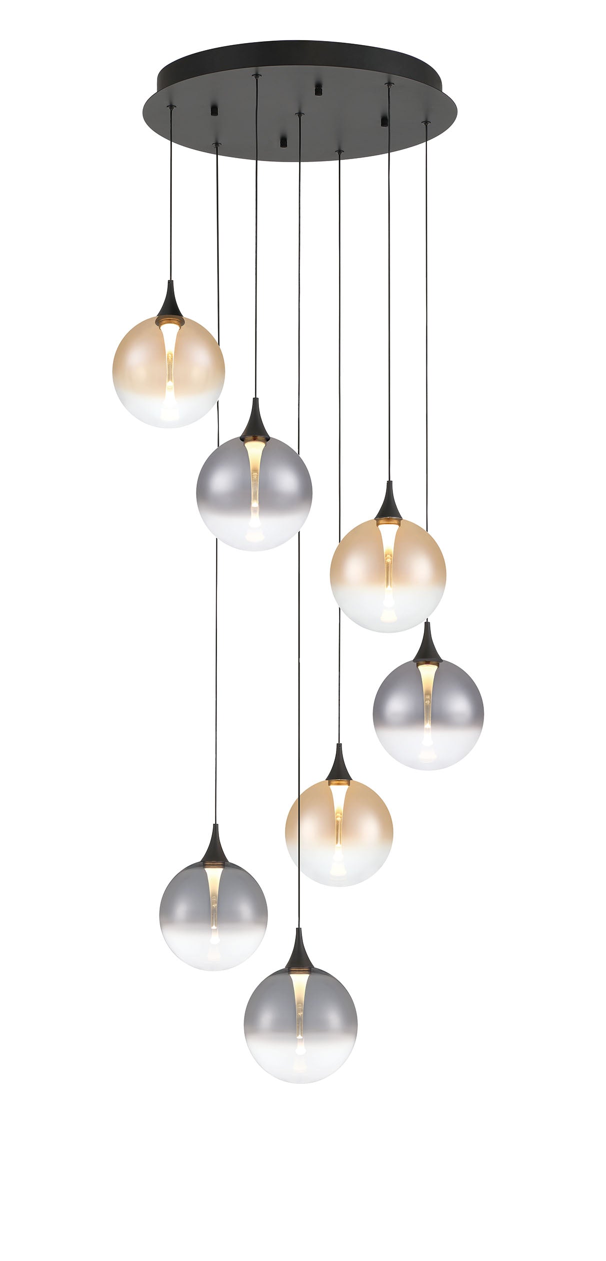 IISA Luminaire suspendu Noir DEL INTÉGRÉ - 48929-044 | EUROFASE