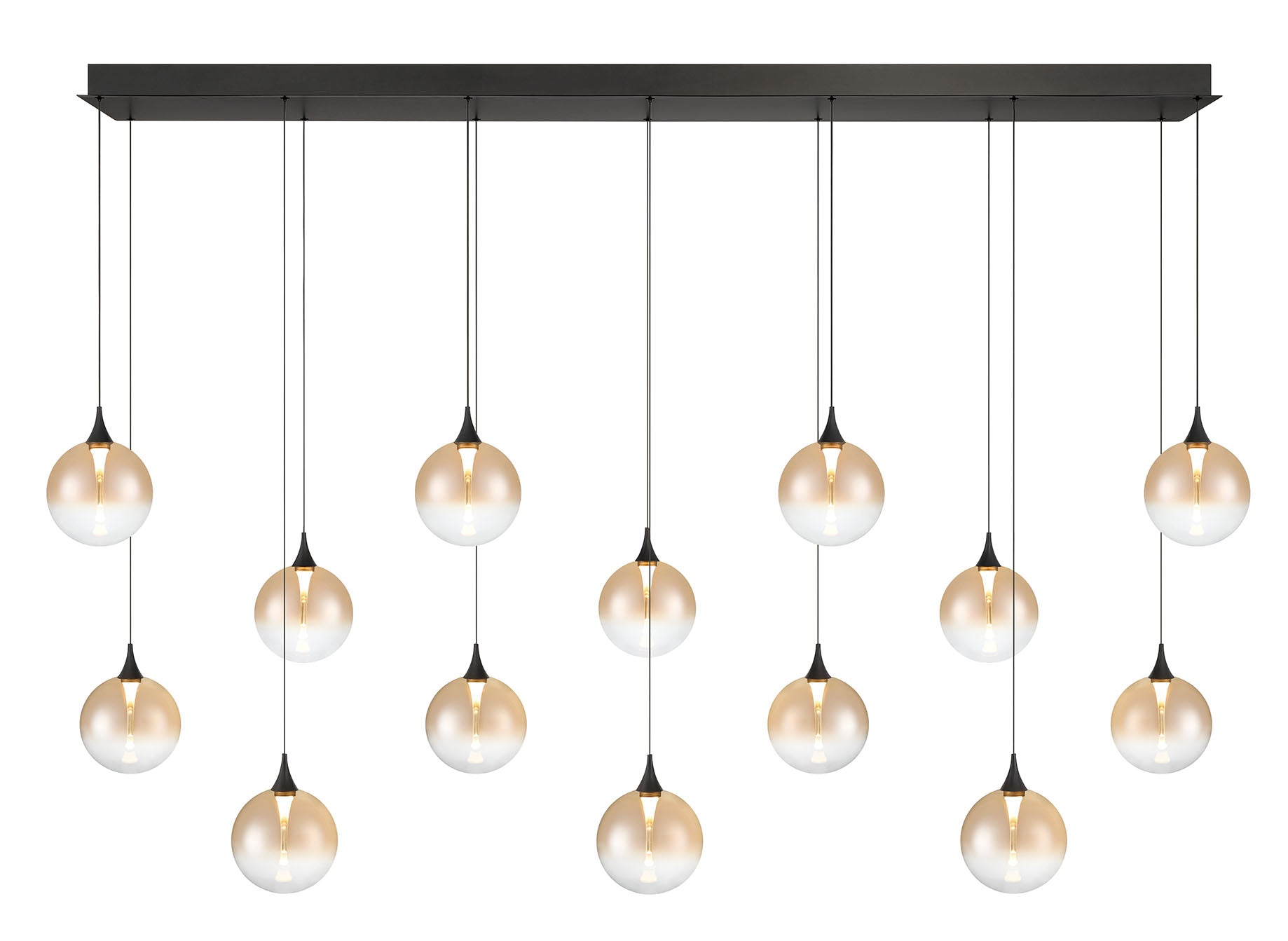 IISA Luminaire suspendu Noir DEL INTÉGRÉ - 48939-034 | EUROFASE