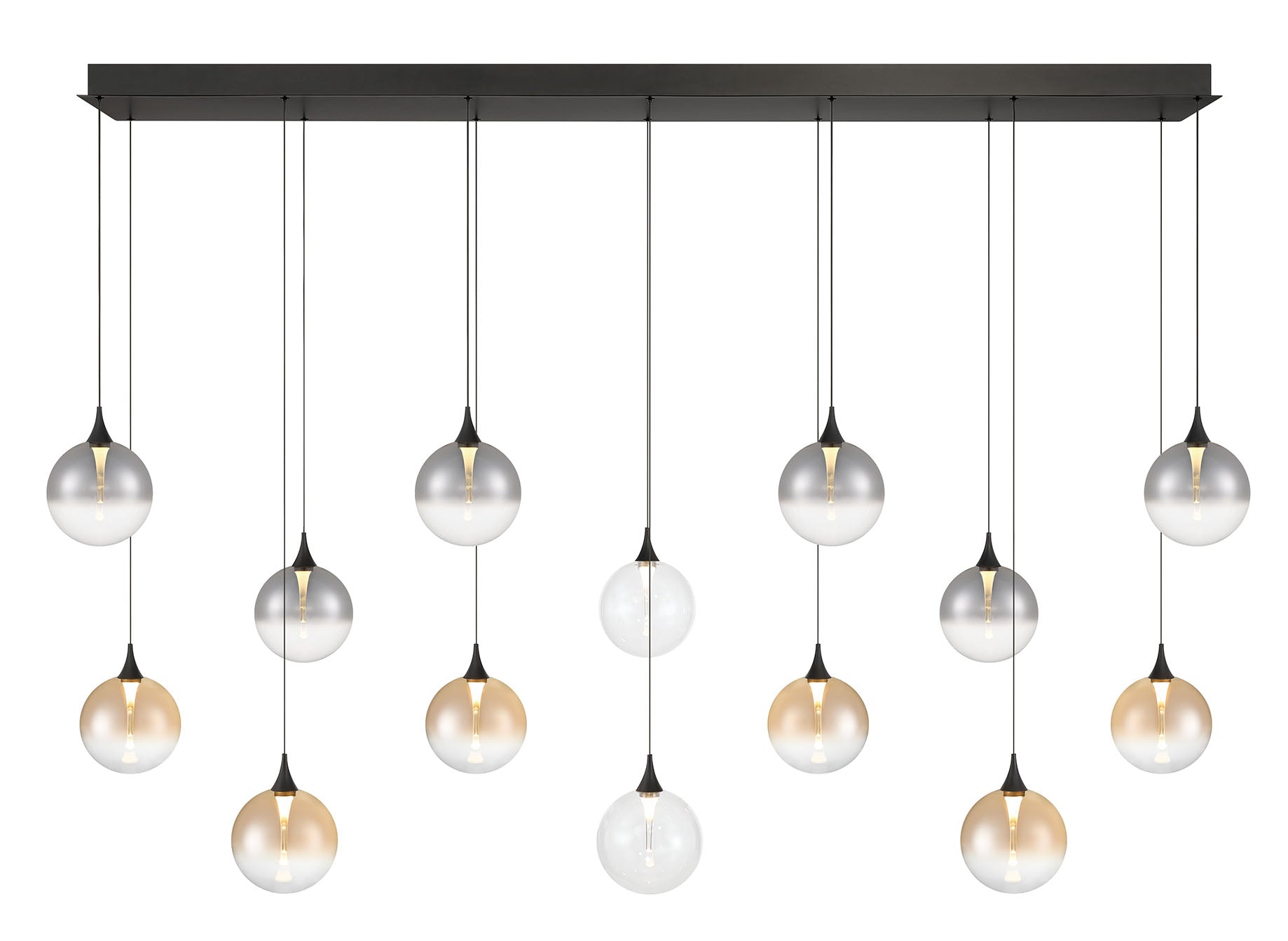 IISA Luminaire suspendu Noir DEL INTÉGRÉ - 48939-045 | EUROFASE