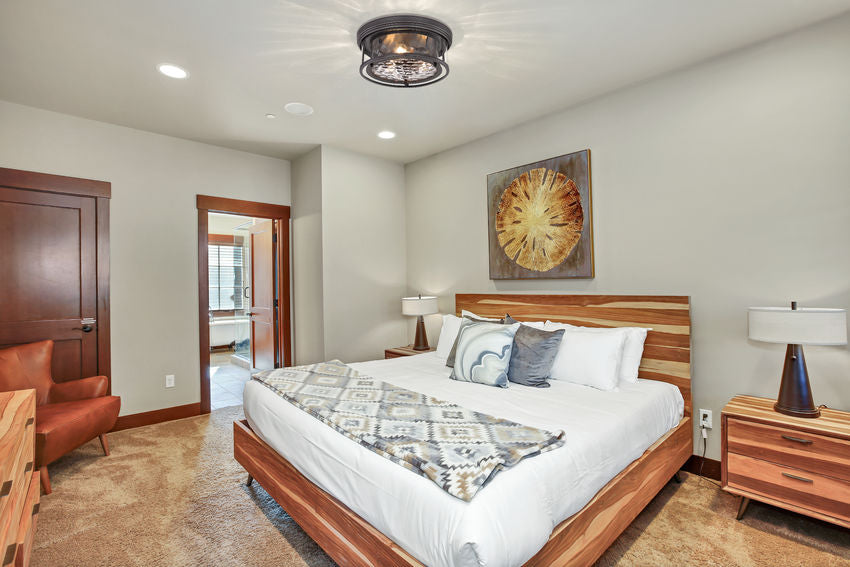 CLARION Flush mount Bronze - 493F3-BRZ | Z-LITE