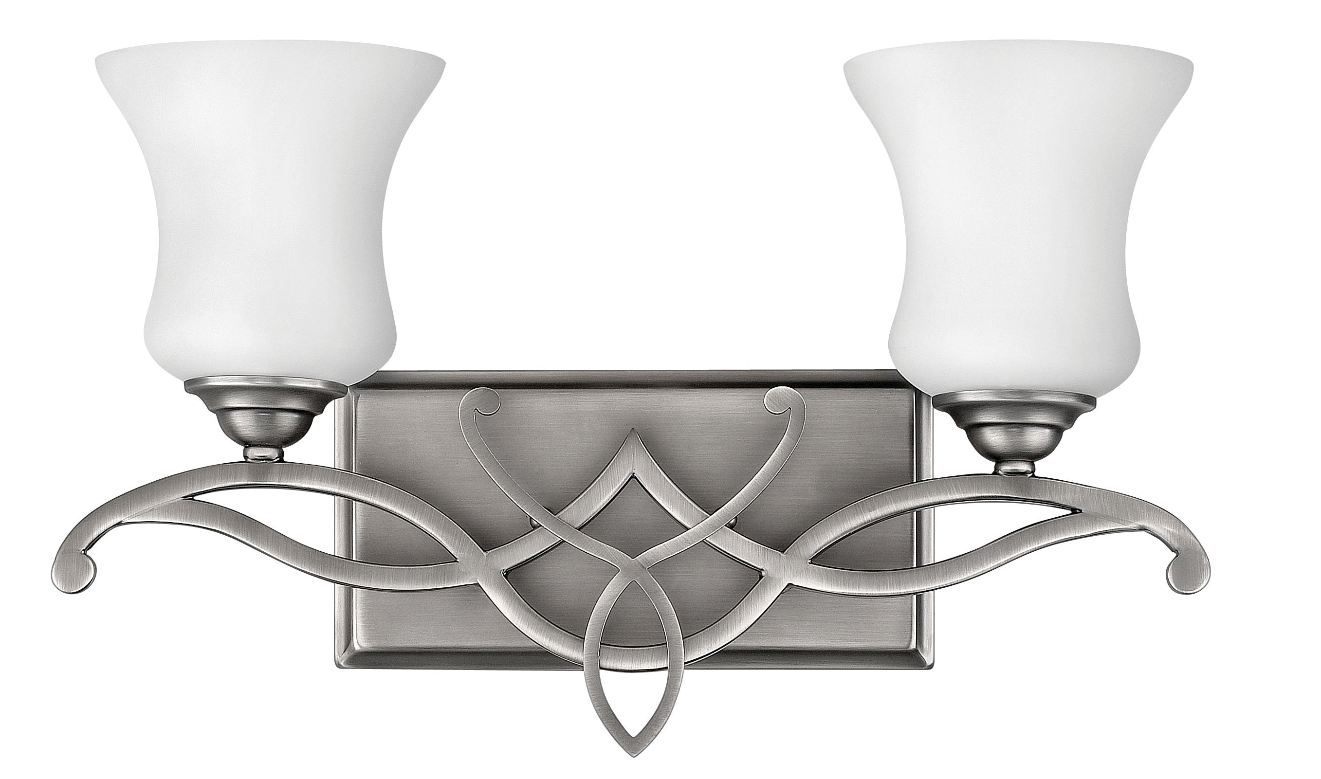 Petit luminaire de vanité à deux lumières