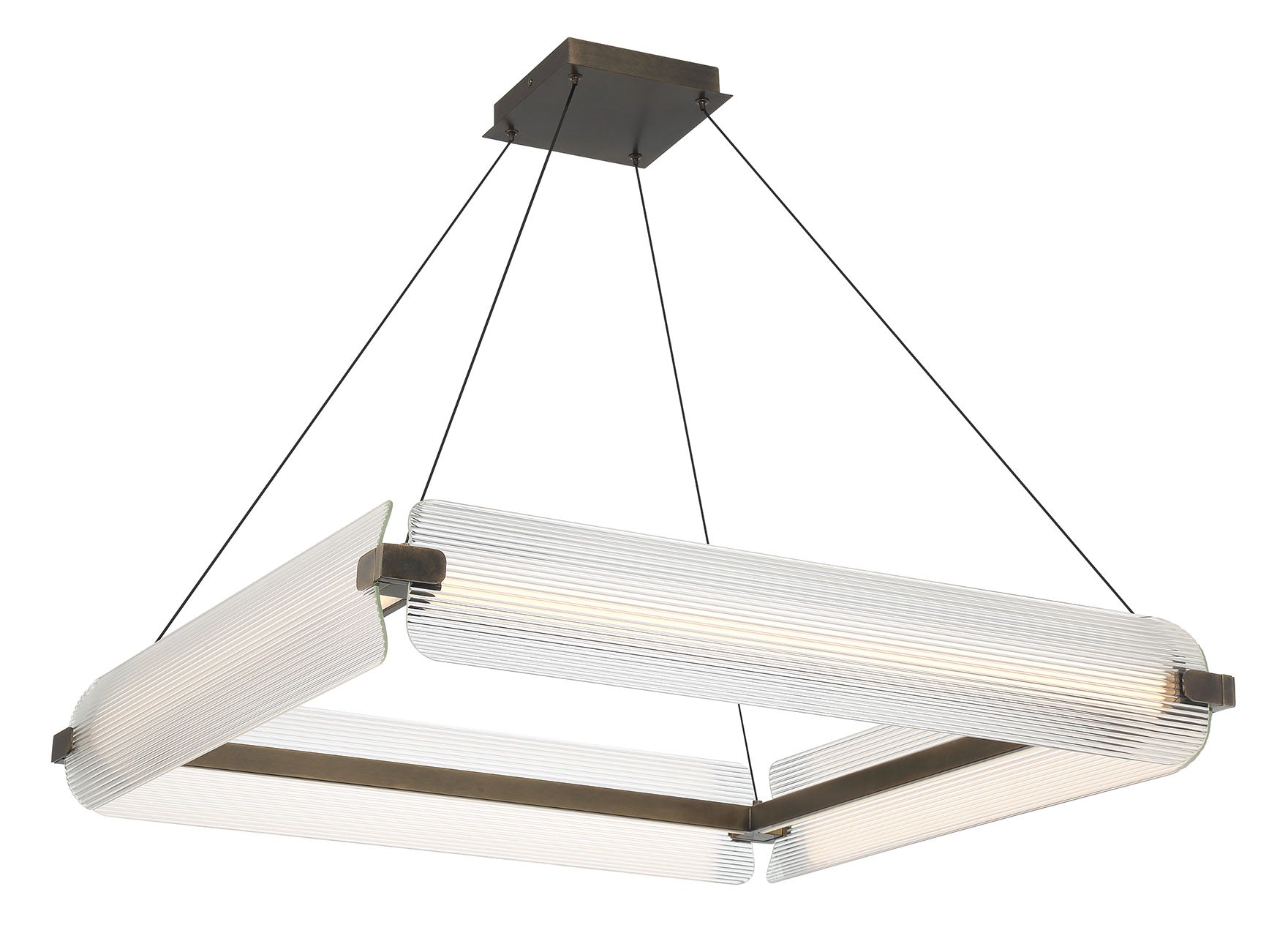 Luminaire suspendu Laiton patiné | NEONESS