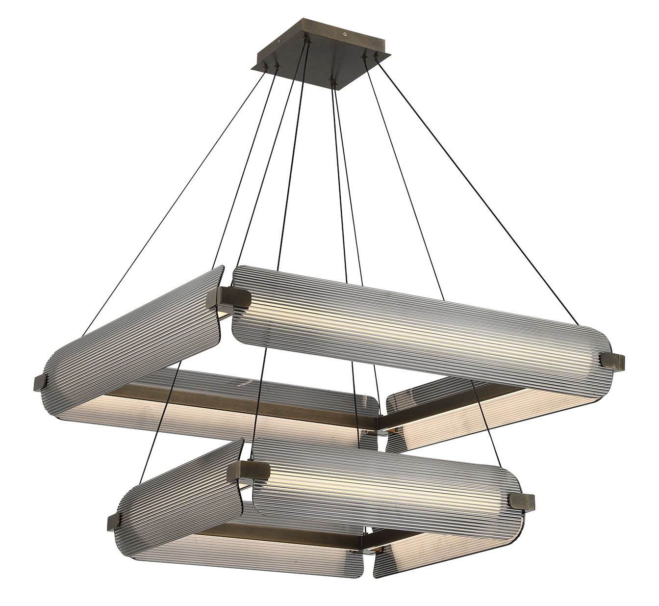 Luminaire suspendu Laiton patiné | NEONESS