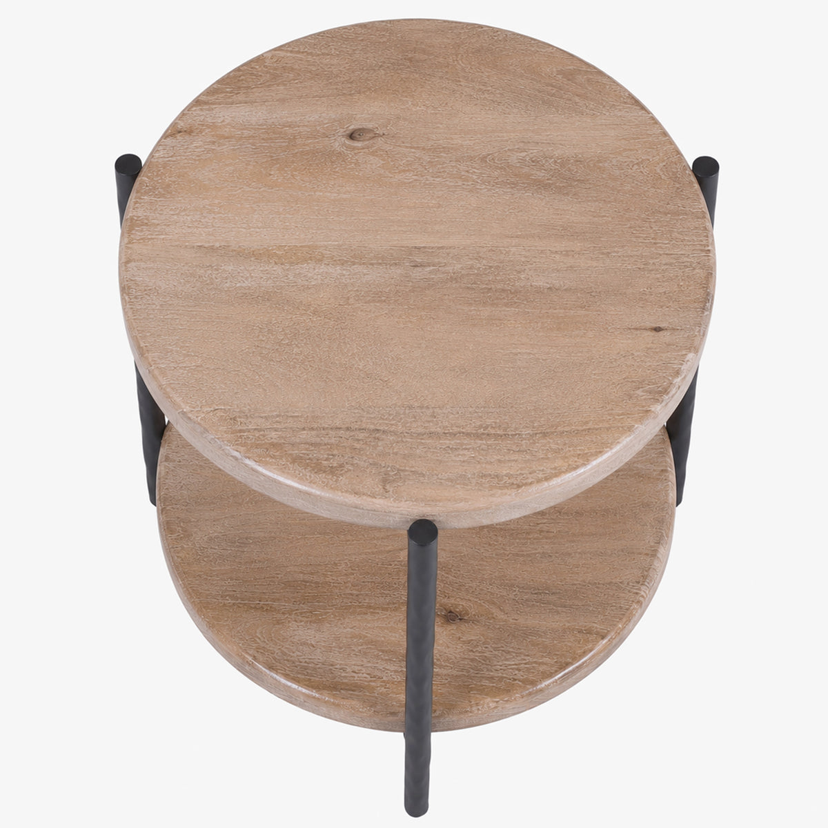 Table d’appoint ronde à 2 niveaux | Johar | World Wide