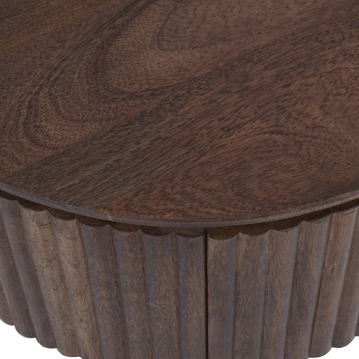 Table d’appoint ronde à 1 tiroir | Balark | World Wide