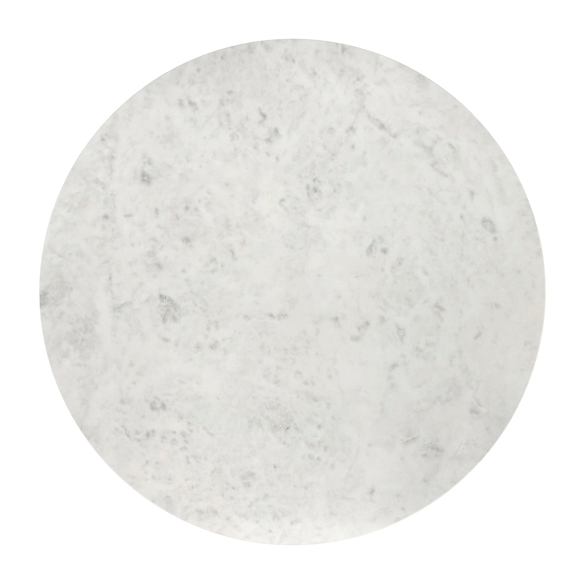 Table d’appoint ronde avec rangement Reyna – fini NOIR/BLANC | World Wide