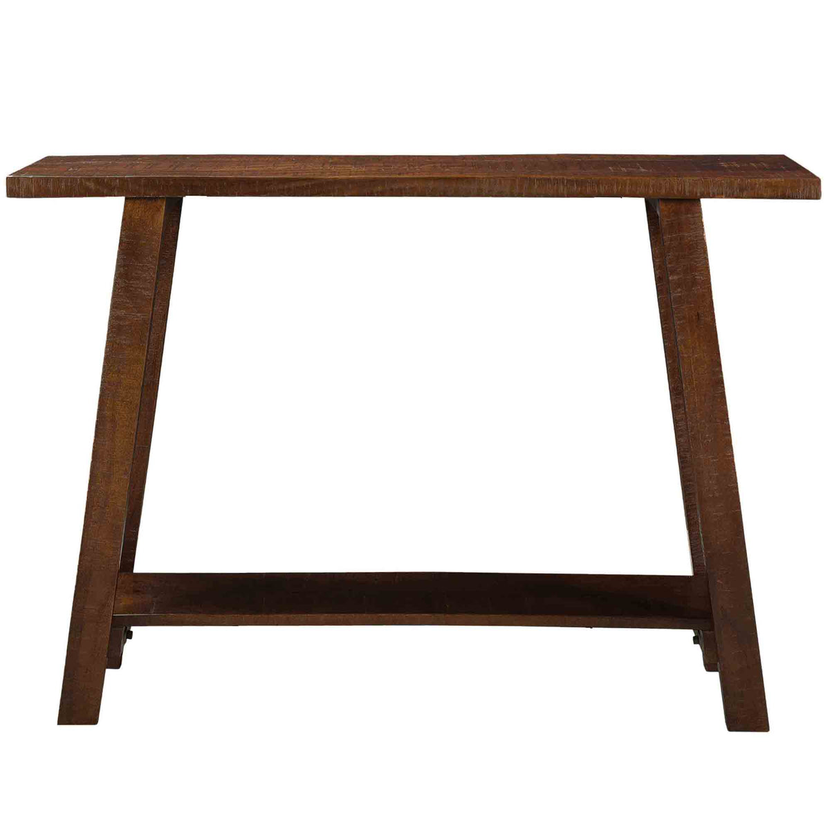 Console étroite à deux tablettes Volsa – fini NOYER | World Wide