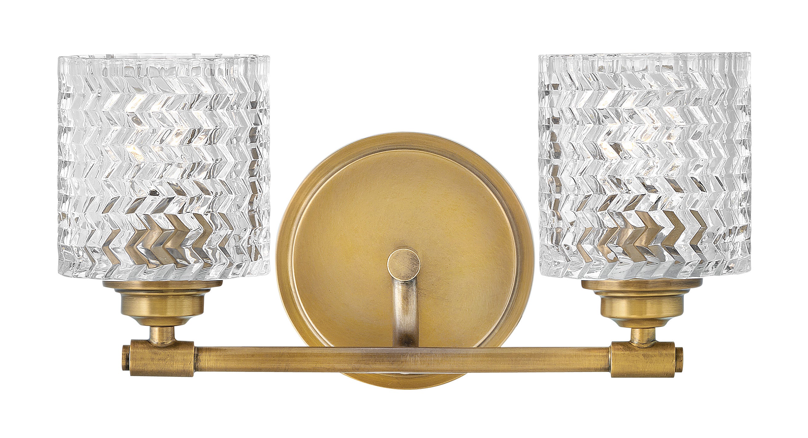 Petit luminaire de vanité à deux lumières