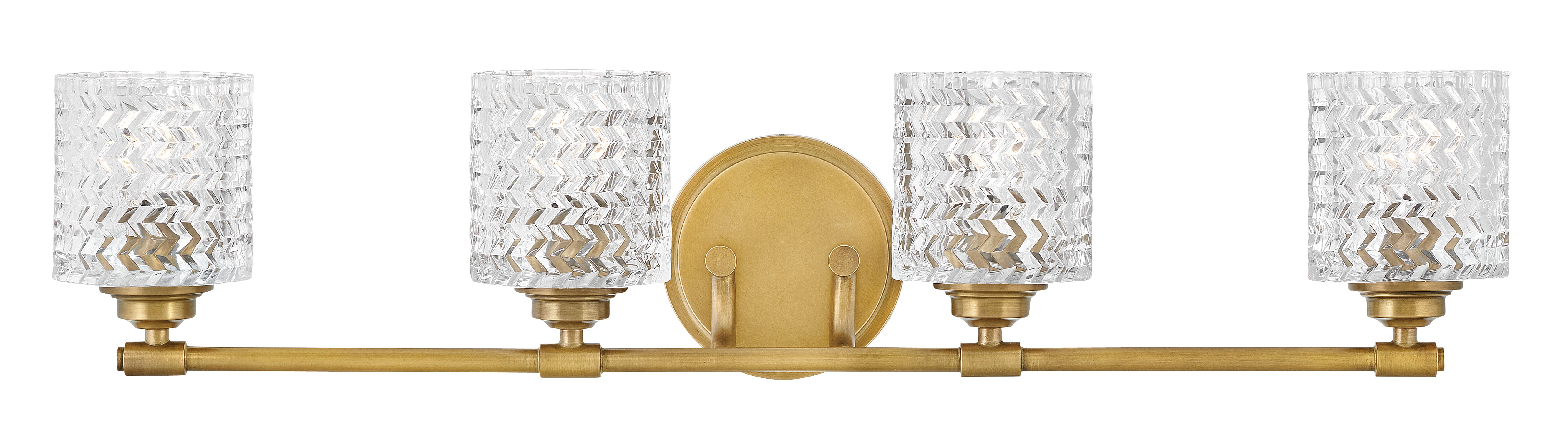 Grand luminaire de vanité à quatre lumières
