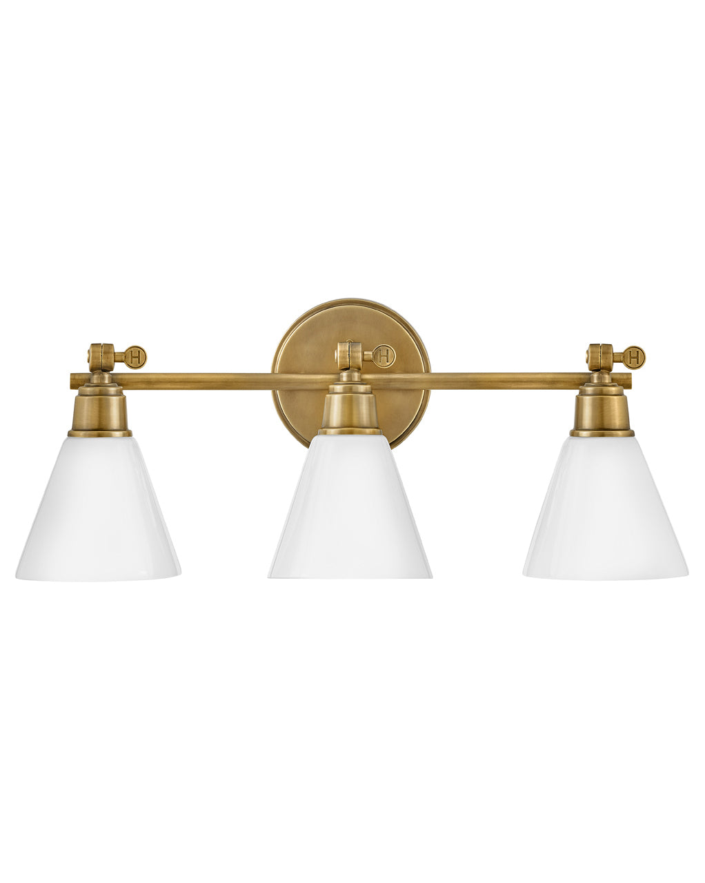Moyen luminaire de vanité réglable à trois lumières