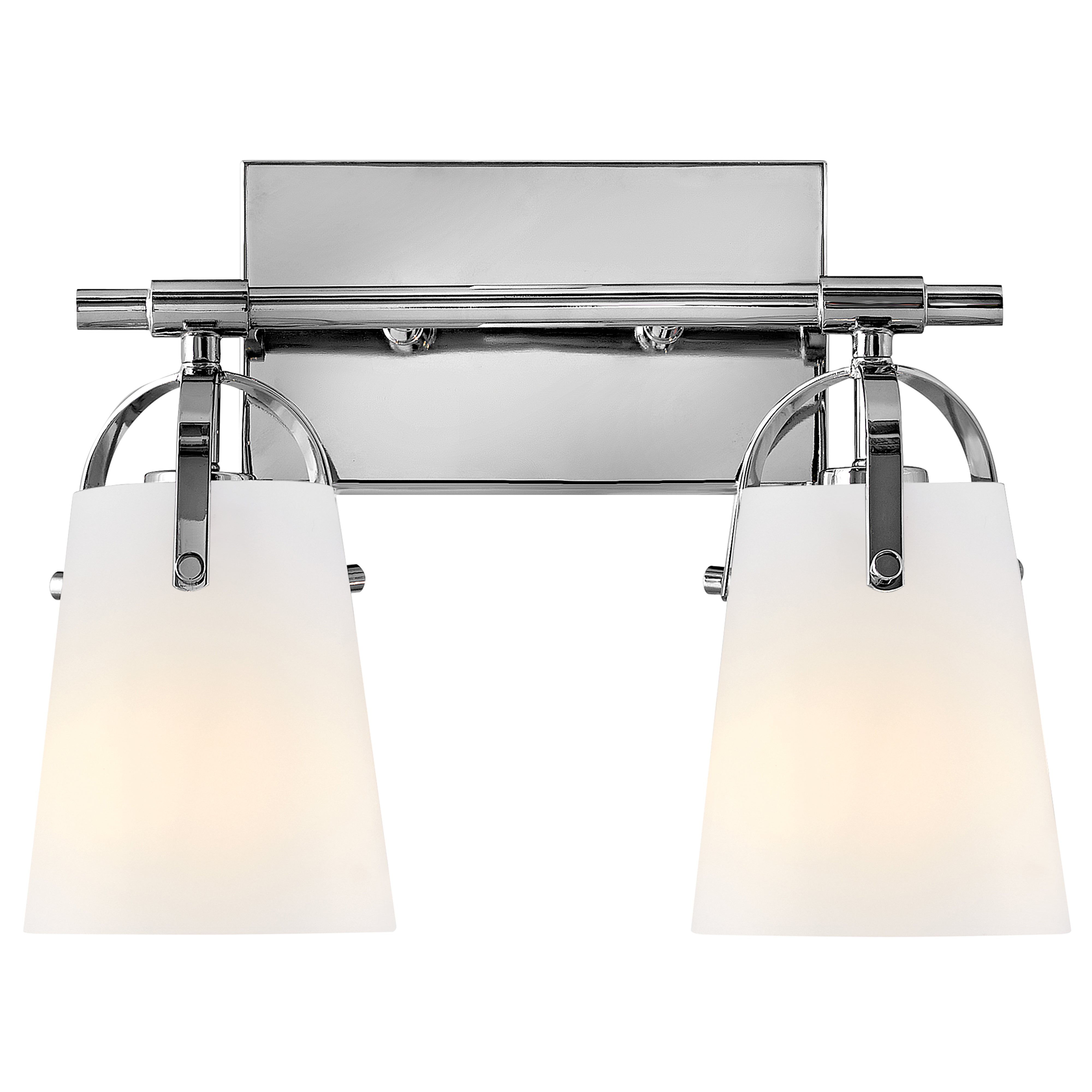 Petit luminaire de vanité à deux lumières