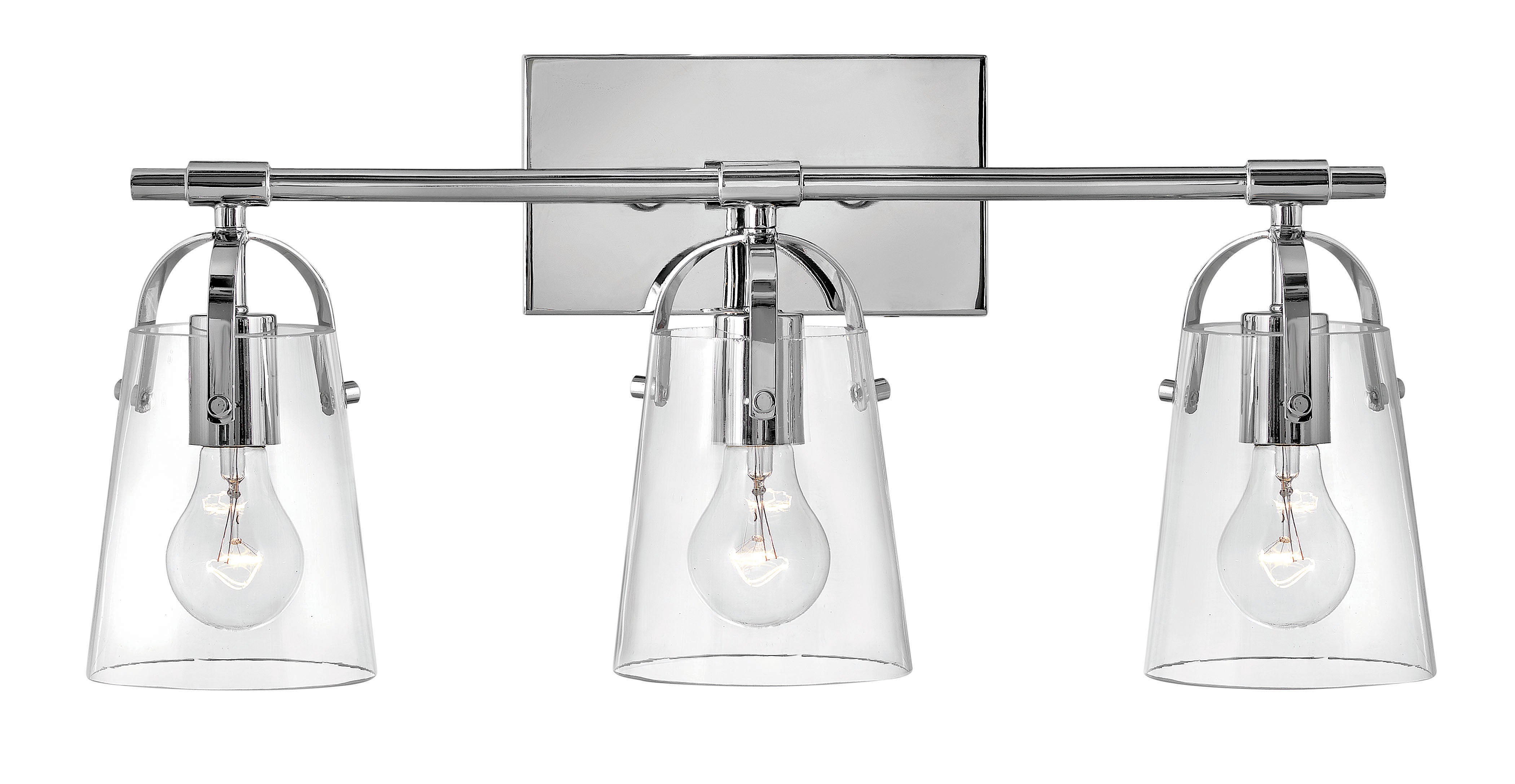 Moyen luminaire de vanité à trois lumières