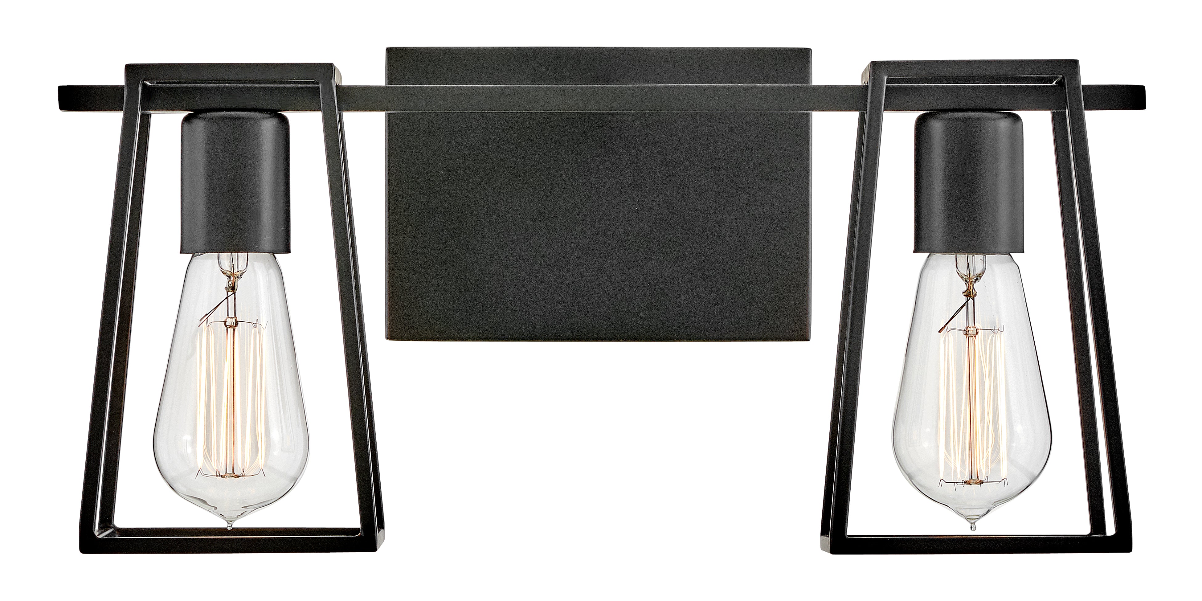 Petit luminaire de vanité à deux lumières