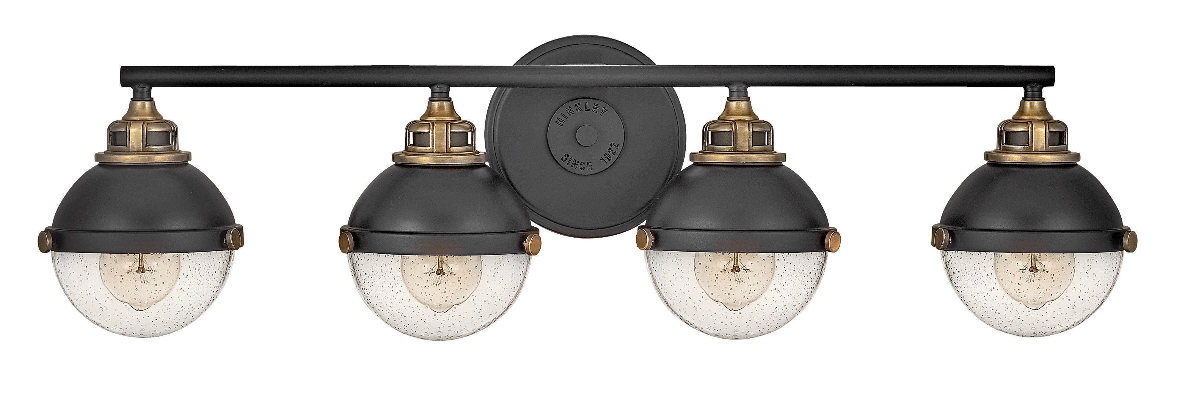 Grand luminaire de vanité à quatre lumières