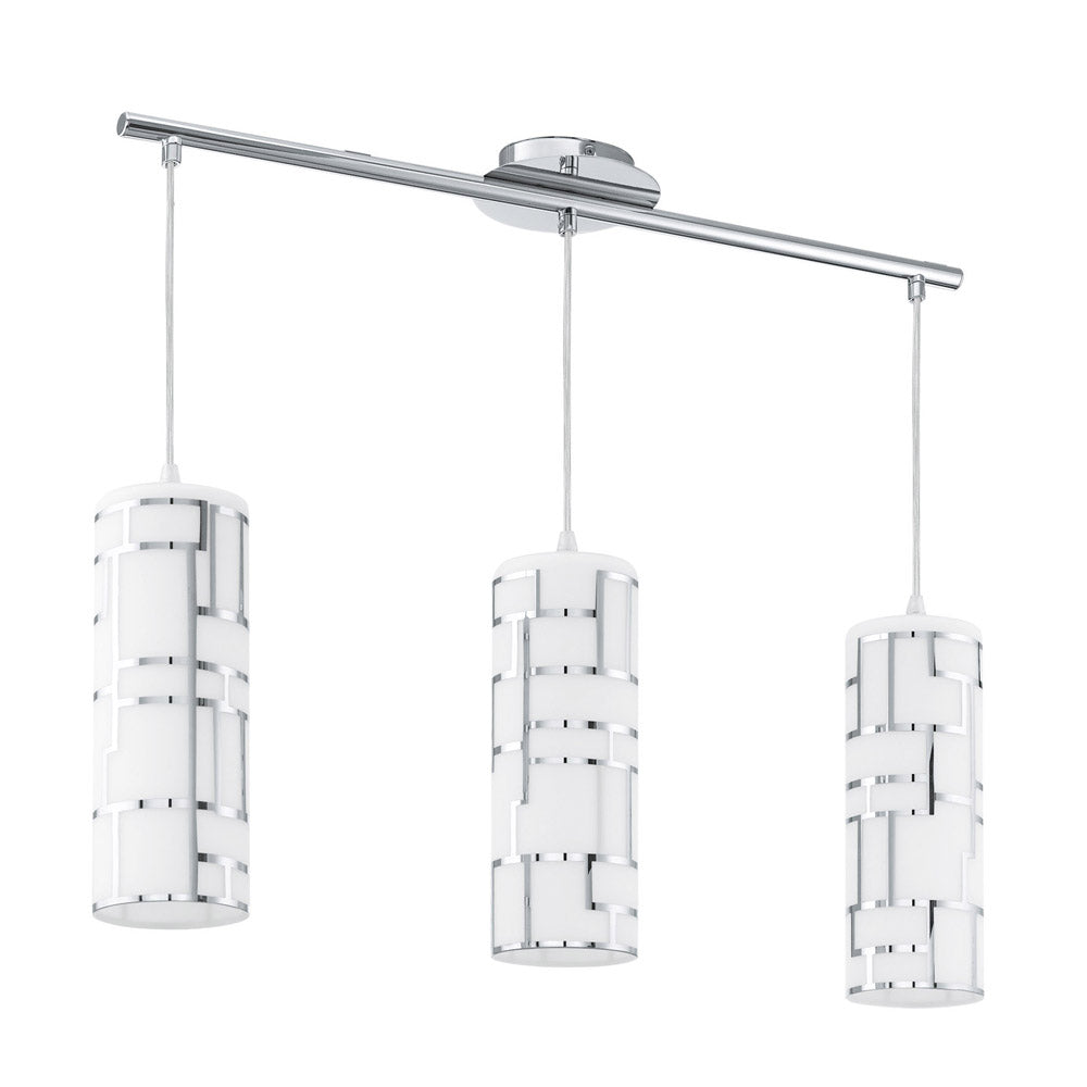 Suspension linéaire 3 lumières | Bayman