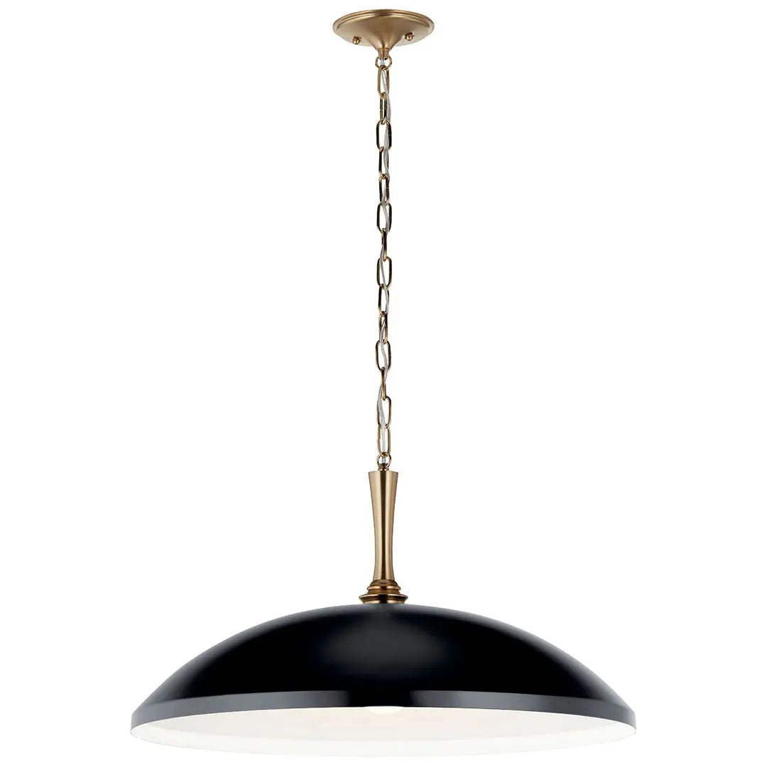 Luminaire suspendu Noir et bronze champagne | DELAROSA