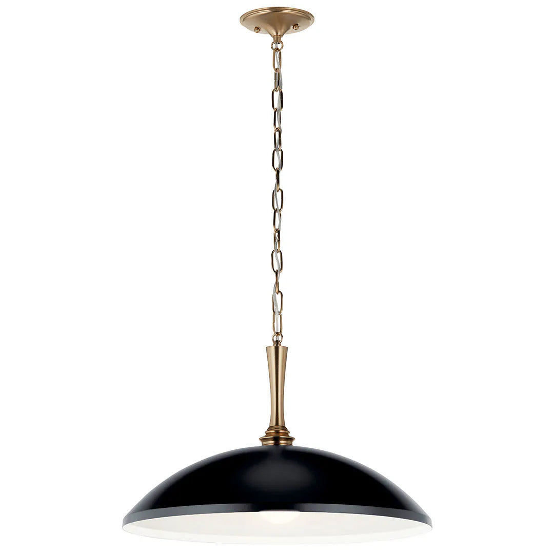 Luminaire suspendu Noir et bronze champagne | DELAROSA