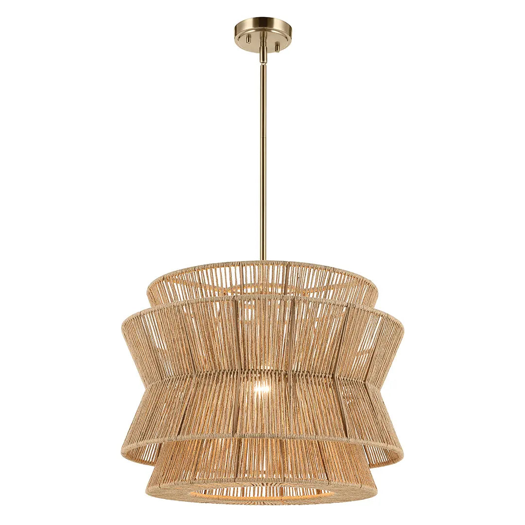 Luminaire suspendu Bronze champagne | OPHIRA